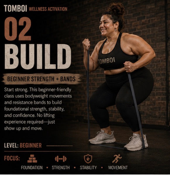 02 — BUILD Beginner Strength + Bands