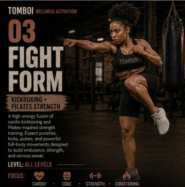 03 — FIGHT FORM Kickboxing + Pilates Strength